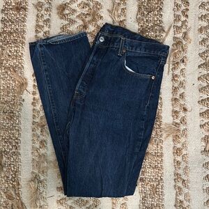 Levi's Blue Straight Jeans Classic Style